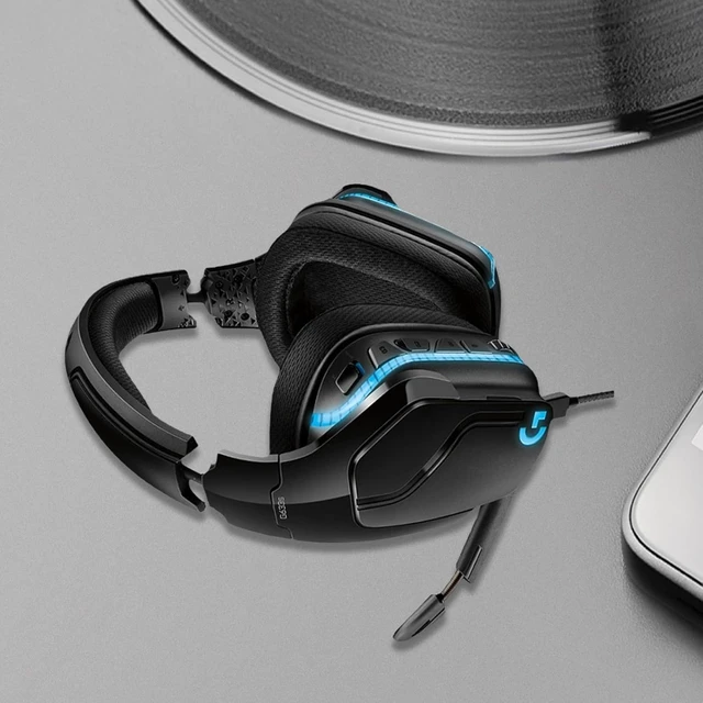 Alt view image 7 of 7 - Replacement Ear Pads for Logitech G433 G533 G633 G933 G935 G231 Headphones Premium Ear Cushions Mesh Fabric Ear Cups with Durable Memory Foam for Gaming Headset (Black)