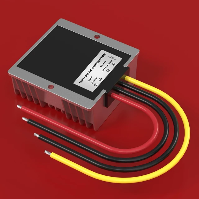 Alt view image 5 of 7 - 8-40V to 12V Amp DC Voltage Stabilizer 120W Car Power Supply Regulator Waterproof,Converter DC,Boost Buck Converter