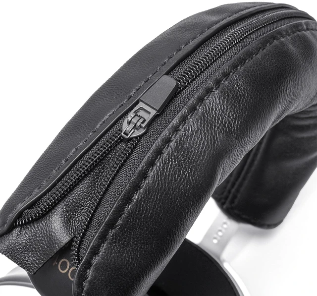Alt view image 6 of 7 - Luxury Genuine Lambskin Headband Cover Compatible with Hifiman HE400SE, HE400i 2020, Edition XS, DEVA Pro, HE-R9, HE-R10D, HE560 V4 Premium Soft Leather Cushion Pad Headphone Protector