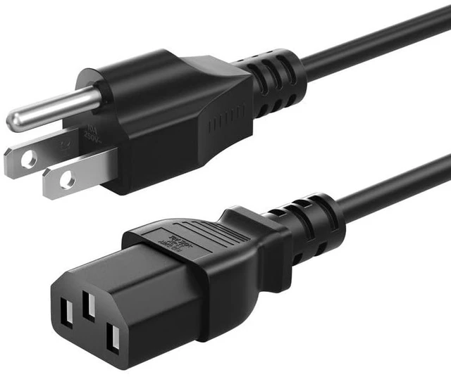 Main image of 10FT(3m) AC Power Cord, 3 Prong C13 Power Cord Replacement for ION Block Rocker, Monster Rocker, Mackie Speaker, ION Bluetooth Speaker, Peavey Fender Amp Guitar Mixer DJ Power Cable, 1Pack