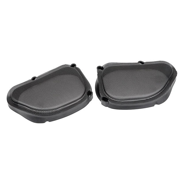 Alt view image 3 of 6 - Motorcycle Speaker Grills Front Fairing Speaker Cover Fit for Harley Road Glide FLTRX FLTRK FLTRI FLTRUSE FLTRXSE 1998-2013 Black 1 Pair