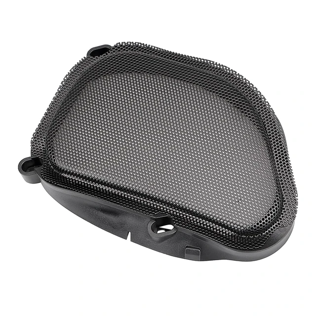 Alt view image 5 of 6 - Motorcycle Speaker Grills Front Fairing Speaker Cover Fit for Harley Road Glide FLTRX FLTRK FLTRI FLTRUSE FLTRXSE 1998-2013 Black 1 Pair