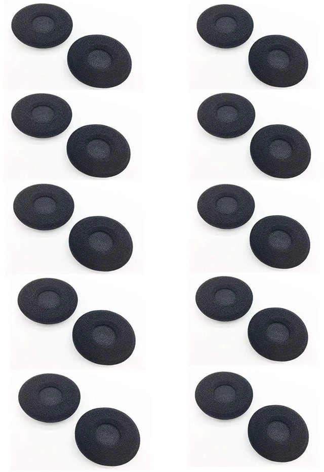 Main image of Premium EncorePro Headset Foam Covers Replacement Ultra Soft Foam Cushion for Plantronics EncorePro HW510 HW510V HW510D HW520 HW520V HW520D HW515 HW525 202997-02 Headset (10 Pack)