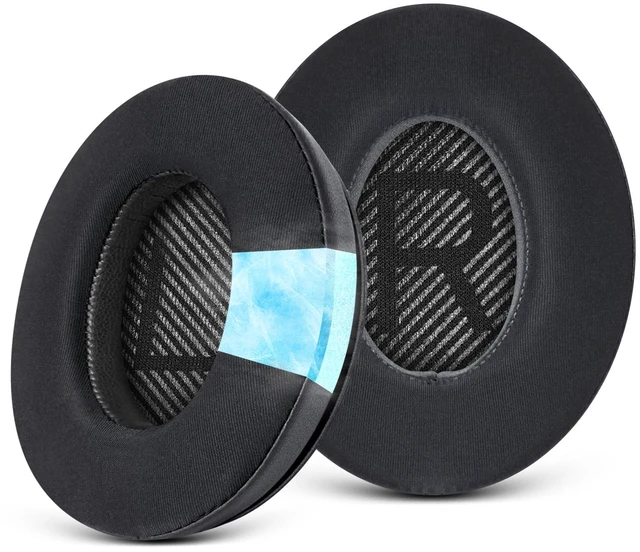 Main image of Cooling Gel Ear Pads for Bose QC35 & QC35ii (QuietComfort 35) - Black