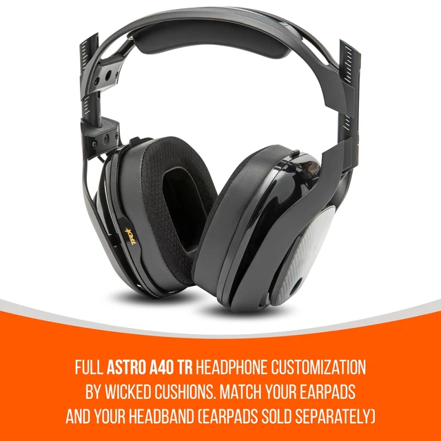 Alt view image 5 of 7 - BandZ A40 - Headband Replacement Kit for Astro A40 TR & Gen 4 Made by Wicked Cushions Enhanced Comfort, Style & Easy Installation Black