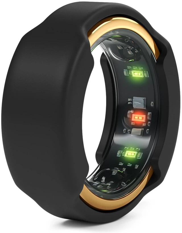 Main image of Smart Ring Protector - SlimFit, Black, Size S Slim Flexible Silicone Cover, Comfortable Fit for Smart Rings, Ideal for Workouts, Gym & Active Lifestyles, Patented Design