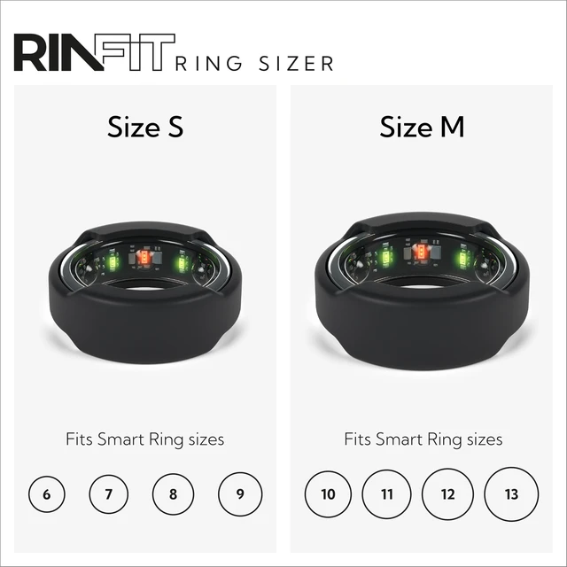 Alt view image 6 of 7 - Smart Ring Protector - SlimFit, Black, Size S Slim Flexible Silicone Cover, Comfortable Fit for Smart Rings, Ideal for Workouts, Gym & Active Lifestyles, Patented Design