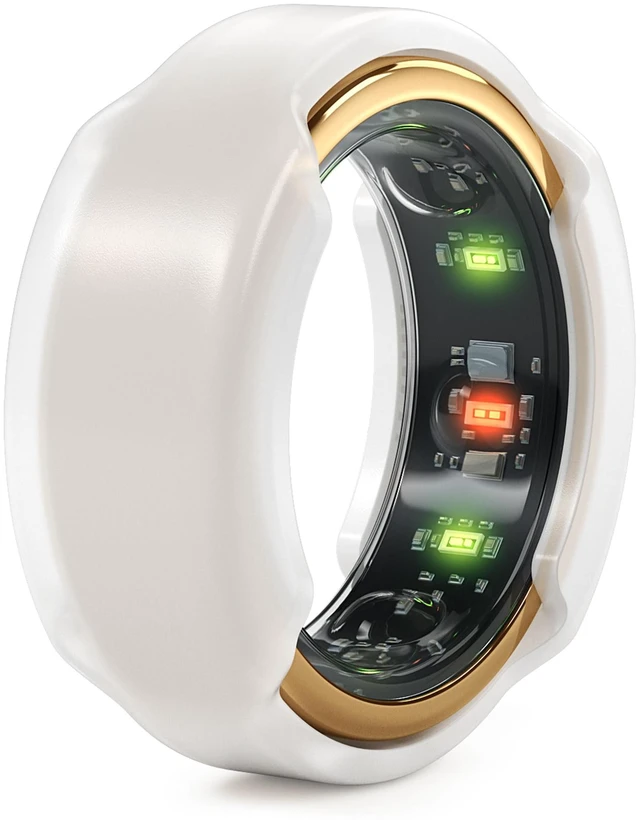 Main image of Smart Ring Protector - SlimFit, Frosted, Size S Slim Flexible Silicone Cover, Comfortable Fit for Smart Rings, Ideal for Workouts, Gym & Active Lifestyles, Patented Design
