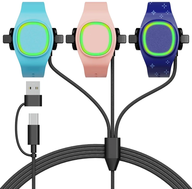 Main image of 3-in-1 Charger Compatible with Disney-Magic Band Charger USB-C and USB-A, Portable Charger for MagicBand+Disney-Essentials