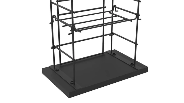 Alt view image 5 of 7 - CD Tower Media Rack DVD Organizer Video Game Blu Ray Storage Holds 176 Single CDs 18469