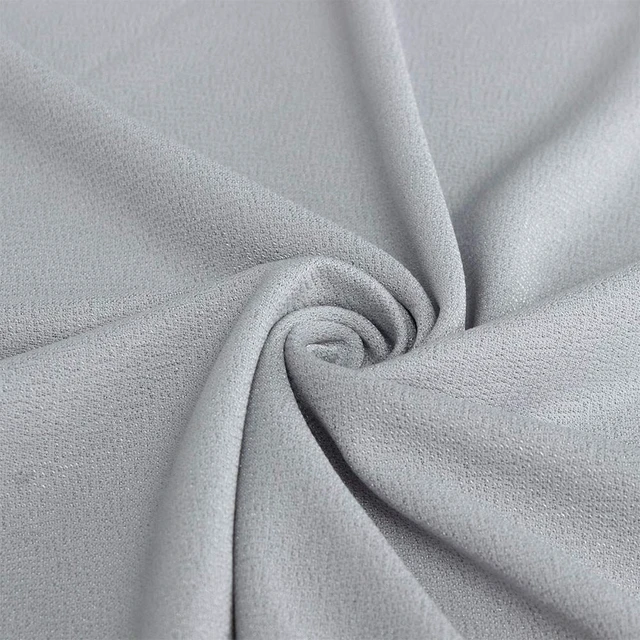 Alt view image 2 of 7 - Speaker Grill Cloth Black Speaker Fabric Protective Dustproof Mesh Cloth Stereo Fabric for Audio Amplifier Speaker Repair 50x160cm/19.7x63(Gray)