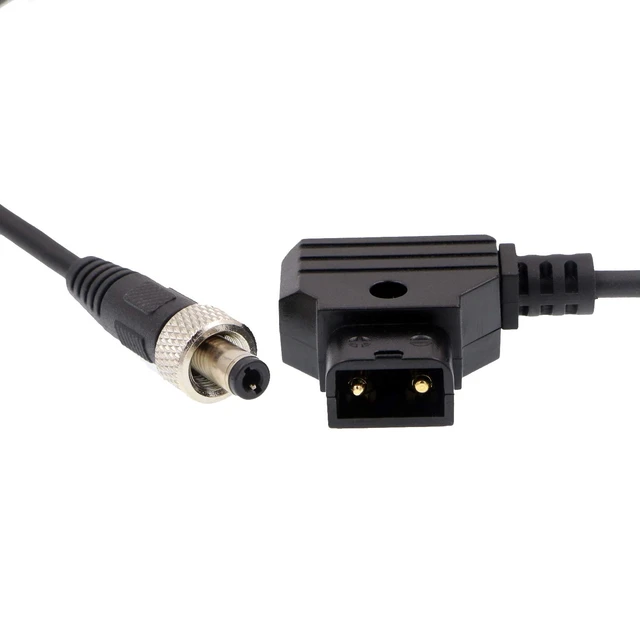 Alt view image 3 of 6 - ATOMOS Monitor Power Cable Locking DC 5.5 2.1 to D Tap for Video Devices PIX E7 PIX E5 7 Touchscreen Display Hollyland Mars 400s