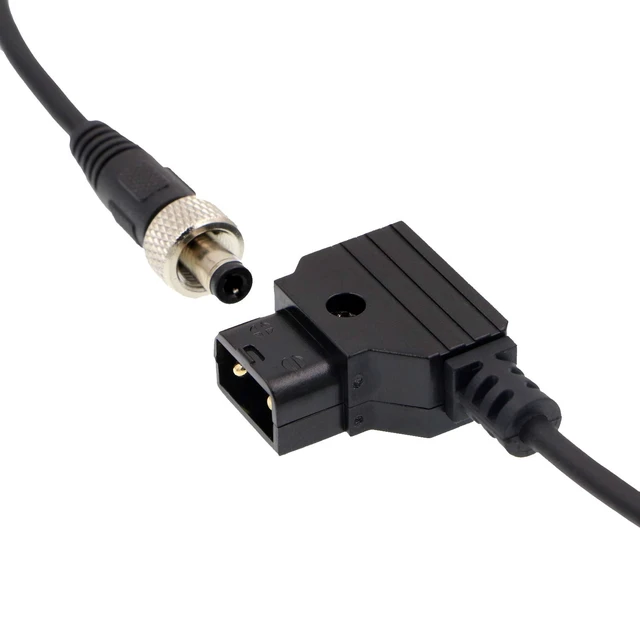 Alt view image 5 of 6 - ATOMOS Monitor Power Cable Locking DC 5.5 2.1 to D Tap for Video Devices PIX E7 PIX E5 7 Touchscreen Display Hollyland Mars 400s