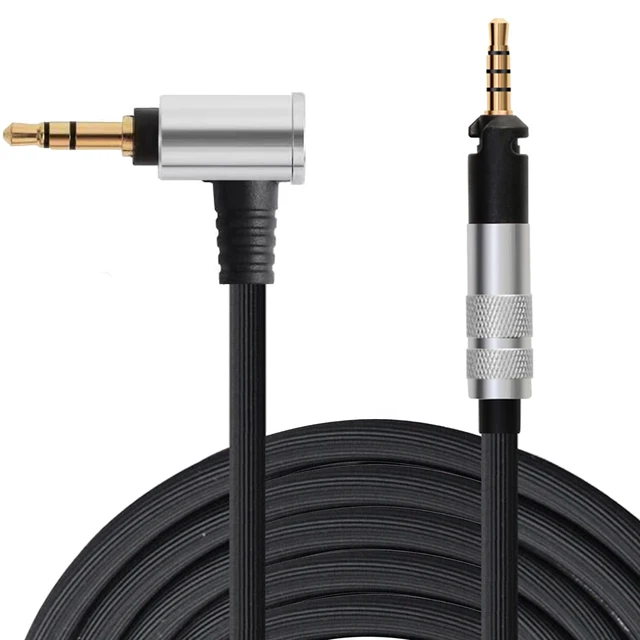 Alt view image 2 of 6 - Replacement Audio Upgrade Cable Compatible with Sennheiser HD598 HD598Cs HD560s HD598SE HD620S HD400PRO HD599 ATH-M50x M70x Headphones for Musicians Audiophiles 3.5mm