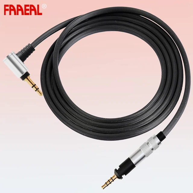 Alt view image 3 of 6 - Replacement Audio Upgrade Cable Compatible with Sennheiser HD598 HD598Cs HD560s HD598SE HD620S HD400PRO HD599 ATH-M50x M70x Headphones for Musicians Audiophiles 3.5mm