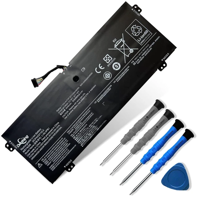 Main image of L16L4PB1 L16C4PB1 Laptop Battery Compatible with Lenovo Yoga 720-13IKB 730-13IKB 730-13IWL Series Notebook L16M4PB1 2ICP4/43/110-2 5B10M52738 5B10M52739 5B10M52740 5B10Q38237 7.72V 48Wh