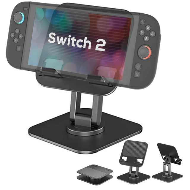 Alt view image 4 of 7 - Foldable Stand+Dock with 4K HD2.1 HDMI to USB C Adapter Compatible with Steam Deck, Rog Ally, TabletSwitch 2, iPad, Plug&Play, Note that C-Hub not for NS2 due to official updates