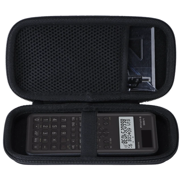 Alt view image 2 of 7 - Case for Texas TI-30XIIS/TI-30XS/Casio fx-115ES Plus 2 Calculator Fits for TI-30Xa /TI-36X Pro/FX-991 ES Plus-2nd Edition/FX-82 ES Scientific Calculator,Black Case