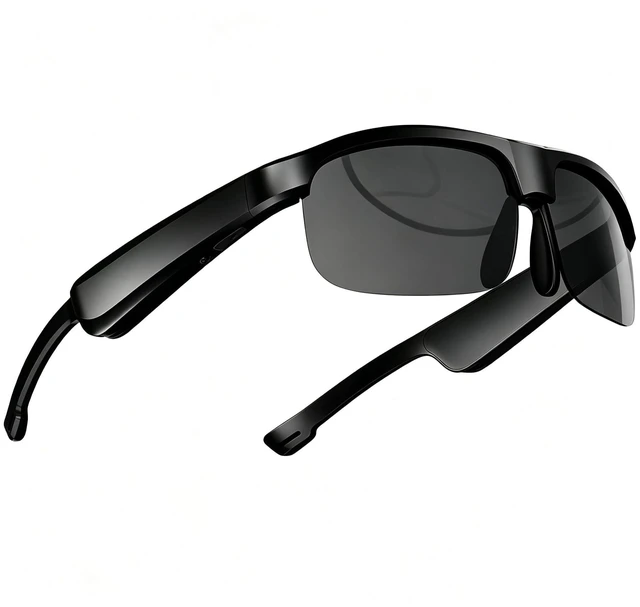 Main image of Smart Bluetooth Audio Glasses, Polarized UV Protection Open-Face Sunglasses, Built-in Voice Assistant, Unisex, Suitable for Outdoor and Cycling Use