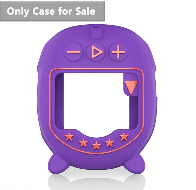 Alt view image 2 of 7 - Silicone Cover Case for JBL Clip 5 Portable Bluetooth Speaker Protective Soft Silicone Cover for JBL Clip 5 Speaker Accessories, Stand Up Case, Shockproof Cover (Purple)