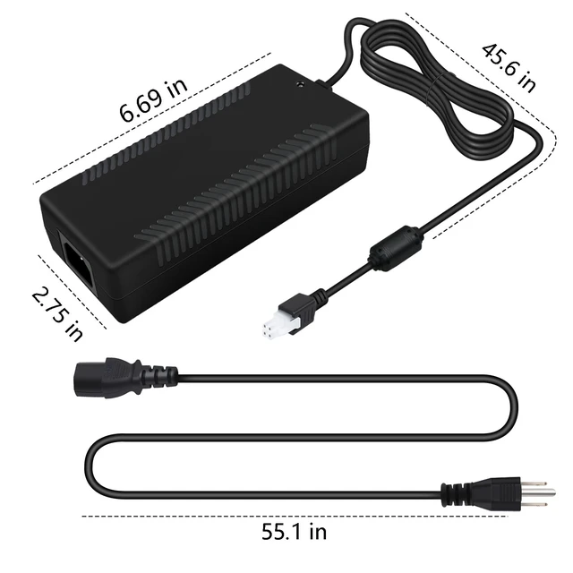 Alt view image 2 of 7 - for Fanatec Boost Kit 180 (8NM) CSL DD/GT and Fanatec Gran Turismo DD Pro Endor6200-2400750P Endor6200-2400750-15C01 AC/DC Adapter Power Supply