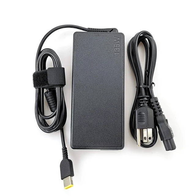 Alt view image 5 of 6 - Laptop Charger 135W watt AC Power Adapter for ThinkPad Legion Yoga ideaPad,ADL135NLC3A ADL135NDC3A ADL135NCC3A