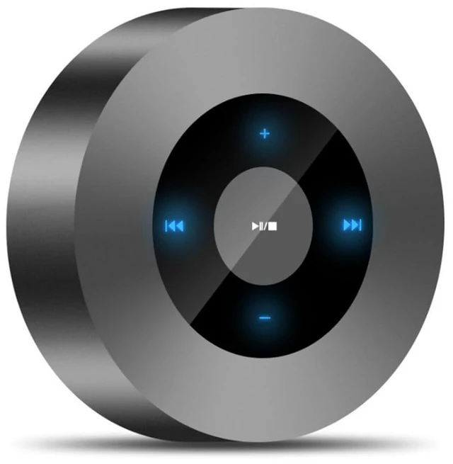 Main image of LED Smart Touch Play Bluetooth Speaker/Portable Wireless Speakers with HD Sound / 12-Hour Playtime/Bluetooth 5.0 / TF Card Support Play/Aux in Port Speaker (Gray)
