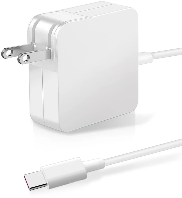 Main image of 65W USB C Laptop Charger Compatible with Samsung Galaxy Book 360 Galaxy Book Pro 13.3" 15.6 ", NP950QDB NP930QDB NP935QDC NP950XDB NP930XDB USB-C Adapter White