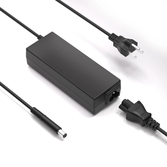 Alt view image 2 of 6 - 90W Charger Compatible with HP All-in-One Pavilion PC EliteDesk Compatible with 20" 21" ProDesk, EliteDesk, 20-C434 20-B013W 20-C023W