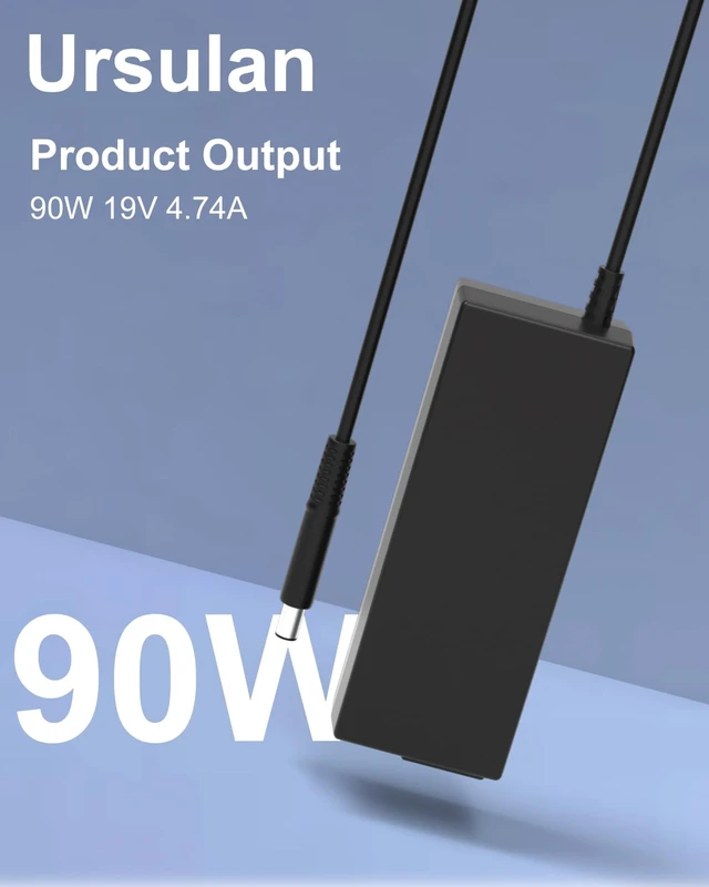 Alt view image 4 of 6 - 90W Charger Compatible with HP All-in-One Pavilion PC EliteDesk Compatible with 20" 21" ProDesk, EliteDesk, 20-C434 20-B013W 20-C023W