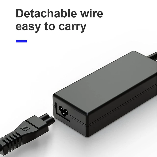 Alt view image 2 of 6 - 65W Laptop Charger Replacement for ThinkPad X131E T420 T420 T420s T420s T530 T530 X220 X220 X230 SL510 E430 E530 E545 Edge 15 X120E X140E T430s T520 L430 B590 L420 AC Adapter Power Cord