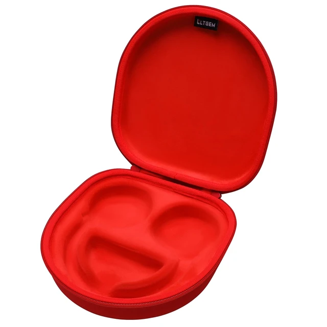 Alt view image 3 of 7 - LTGEM Case Compatible with Silensys E7 / MOVSSOU E7 / COWIN E7 Active Noise Cancelling Headphones, Red
