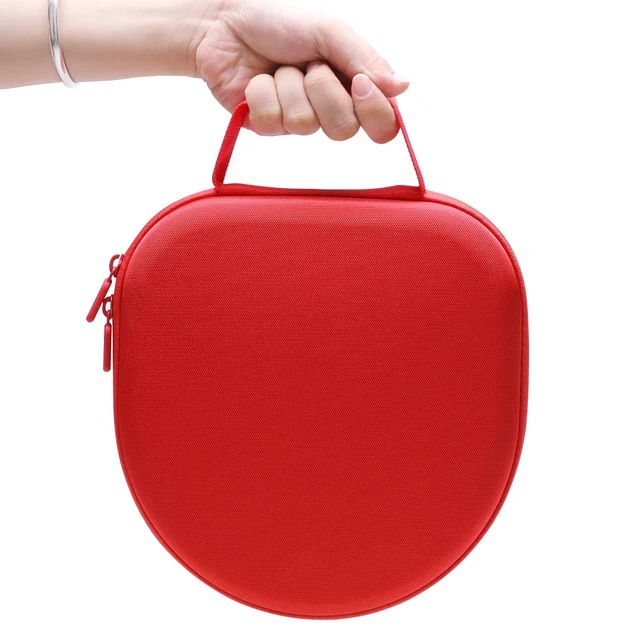 Alt view image 5 of 7 - LTGEM Case Compatible with Silensys E7 / MOVSSOU E7 / COWIN E7 Active Noise Cancelling Headphones, Red