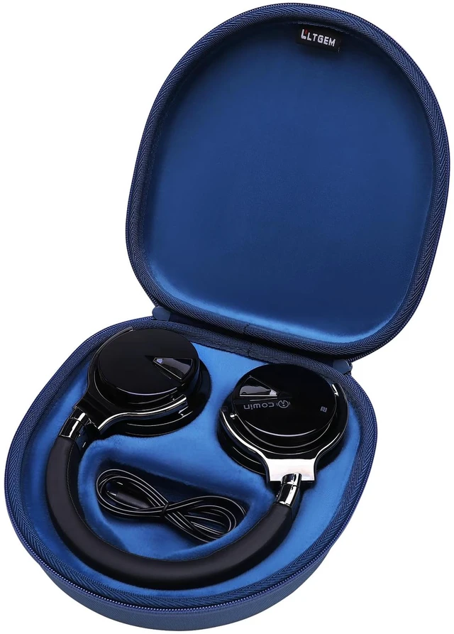 Main image of LTGEM Case Compatible with Silensys E7 / MOVSSOU E7 / COWIN E7 Active Noise Cancelling Headphones, Blue