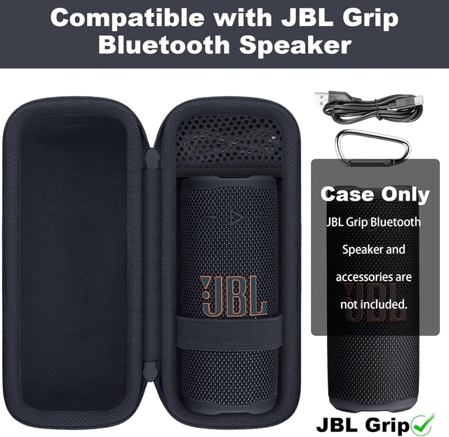 Alt view image 4 of 7 - for JBL Grip Mobile Speaker Hard Storage Case,Travel Carrying Case for JBL Grip Bluetooth Speaker (Black)