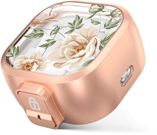 Main image of for Samsung Galaxy Buds 4 Pro Case/Buds 4 Case 2026 with Safety Lock Dual Protection, Cute Hard Earbuds Cover, Easy to Install, Compatible with MagSafe, Dust Resistant, TPU & PC, Nude Rose