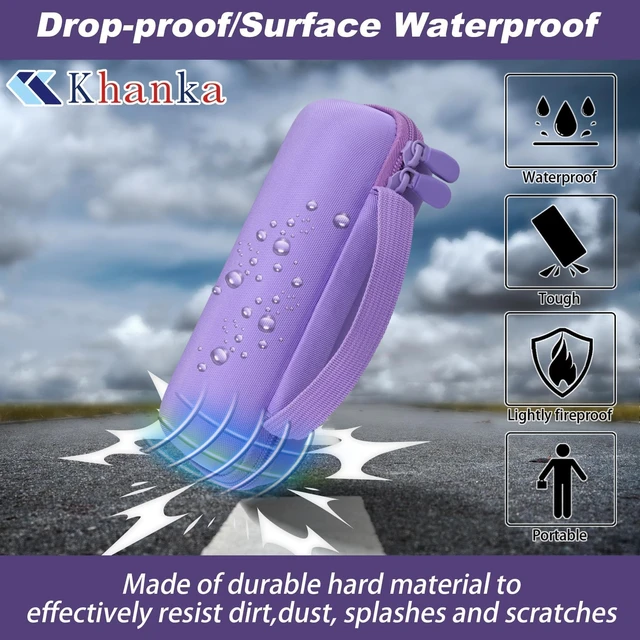 Alt view image 6 of 7 - for JBL Grip Ambient Light Speaker Hard Storage Case,Travel Carrying Case for JBL Grip SpeakerPurple