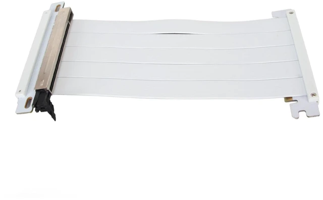 Main image of PCIE 4.0 X16 Riser Cable, Graphics Card 180 Degree GPU Extension Cable for 4090 4080 4070 4060, for RX7900 XT7800 XT7700 XT7600 7500 (20cm)