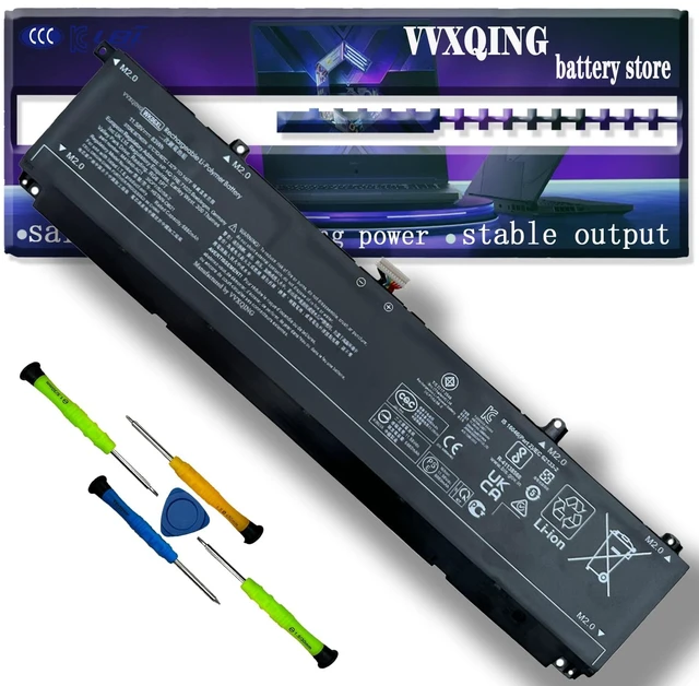 Main image of WK06XL M41711-005 83Wh Laptop Battery Replacement for HP Omen 16-b0xxx 16-b0000TX 16-B0047TX 16-C0167AX Omen 7 Plus 17-ck0xxx 17-CK0007NV 17T-CK100 Series WK06XL 83Wh 6880mAh