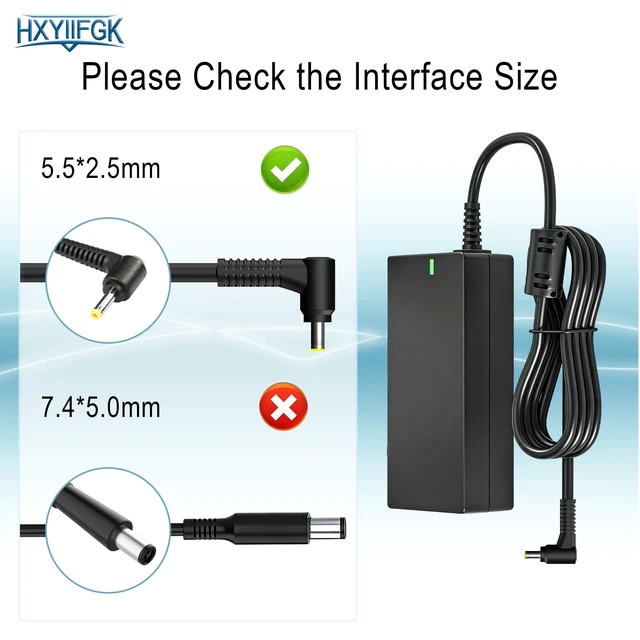 Alt view image 4 of 7 - 72W Laptop Charger Compatible with Panasonic-Toughbook CF-C2 CF-18 CF-19 CF-20 CF-H1 CF-H2 CF-W8 CF-U1 CF-T2 CF-T4 CF-T5 CF-T7 CF-T8 FZ-G1 FZ-A2 FZ-A3 FZ-B2 FZ-M1 Power Supply Adapter Cord