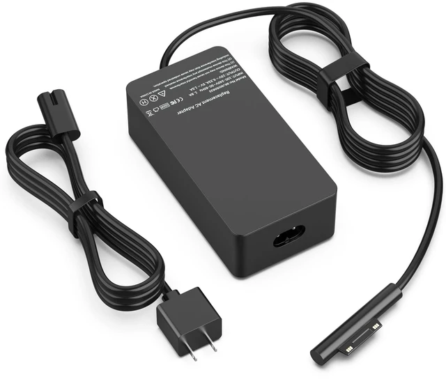 Main image of 102W Surface Charger Compatible with Microsoft Laptop Studio, Surface Book 3/4/5, Surface Pro 7/6/5/4/3, Surface Go, 15V 6.6A Power Supply Adapter with USB Port, Magnetic Connector