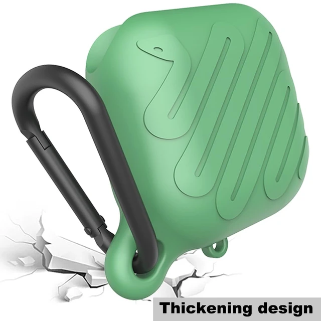 Alt view image 4 of 7 - Waterproof Case for AirPods 5 / AirPods 4 (Green) 2026 AirPods 5 waterproof case