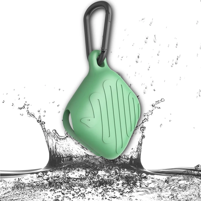 Alt view image 5 of 7 - Waterproof Case for AirPods 5 / AirPods 4 (Green) 2026 AirPods 5 waterproof case