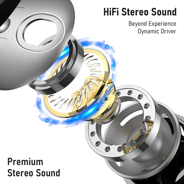Alt view image 2 of 7 - USB C Headphones Magnetic Wired Earbuds for iPhone 18 Pro Max 17 16 15 16e Noise Isolation In Ear Headphone with Mic Type C Earphone for Samsung S26 Ultra S25 S23 A17 Z Fold 8 for iPad A16 Pixel 10a 9