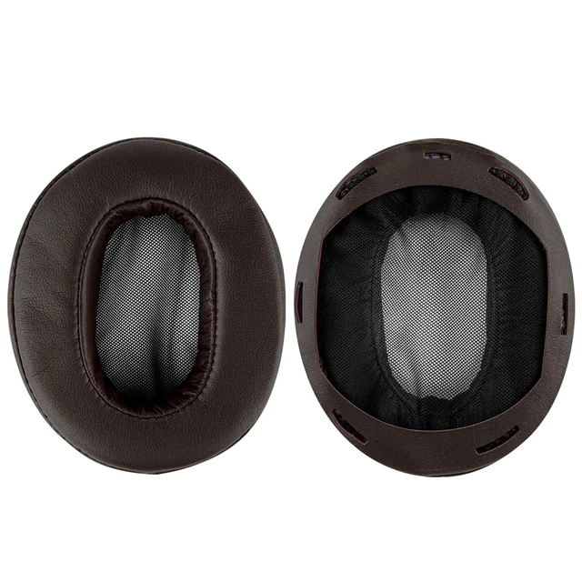 Alt view image 2 of 7 - Replacement Ear Pads Compatible with Sony MDR-1A, MDR-1ADAC Headphones, Ear Cushions (Brown)