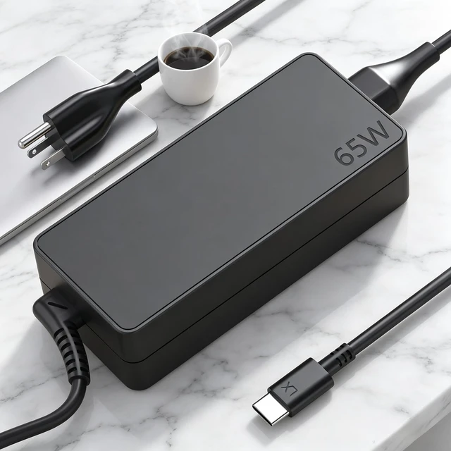 Alt view image 2 of 7 - Universal 65W USB-C Laptop Charger Compatible with HP Chromebook Lenovo Acer Asus Google Computer Chromebook Charger Type C Power AC Adapter