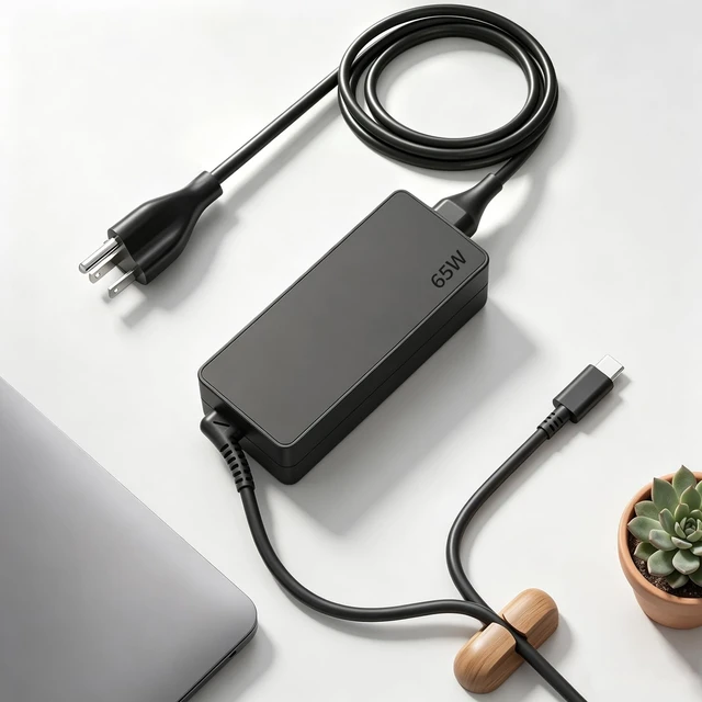 Alt view image 3 of 7 - Universal 65W USB-C Laptop Charger Compatible with HP Chromebook Lenovo Acer Asus Google Computer Chromebook Charger Type C Power AC Adapter