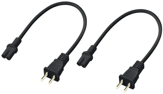 Main image of Power Cord Compatible with Sonos Five, Sonos Play 5, Sonos Beam, Sonos Ray, Sonos Arc, Arc Ultra, Sonos Amp, Sonos Playbase, Sonos Sub Gen 3 and Sonos Sub Mini (Black, 12-Inch)