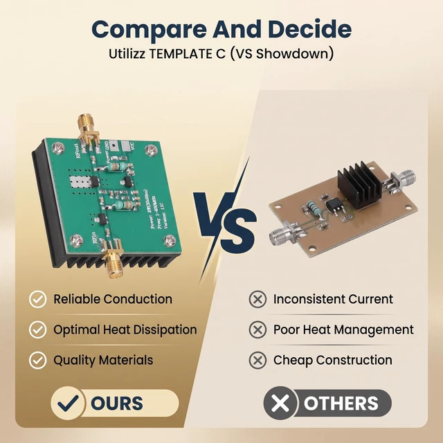 Alt view image 5 of 7 - Amplifier Module 1-930MHz 2.0W Professional RF Amplifier Module