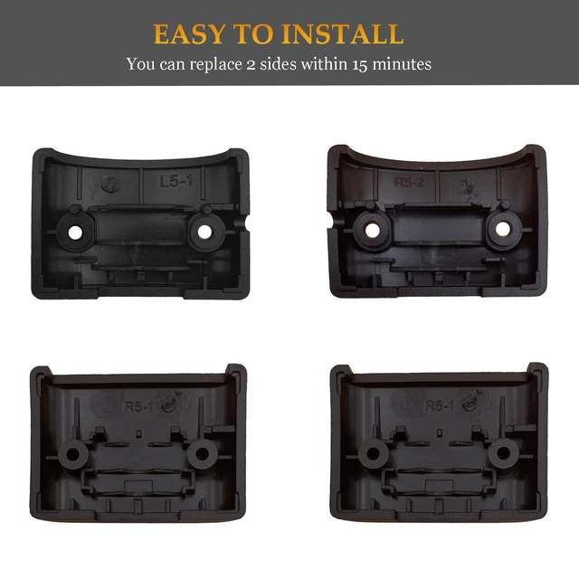 Alt view image 4 of 7 - Cloud 2 Buckles as Same as Stock Cloud II Clamps Fit Great Hinge Side Covers Parts Replacement for HyperX Cloud 2 Wired/Cloud 1/CloudX/Cloud Pro/Cloud Core Wired Gaming Headsets
